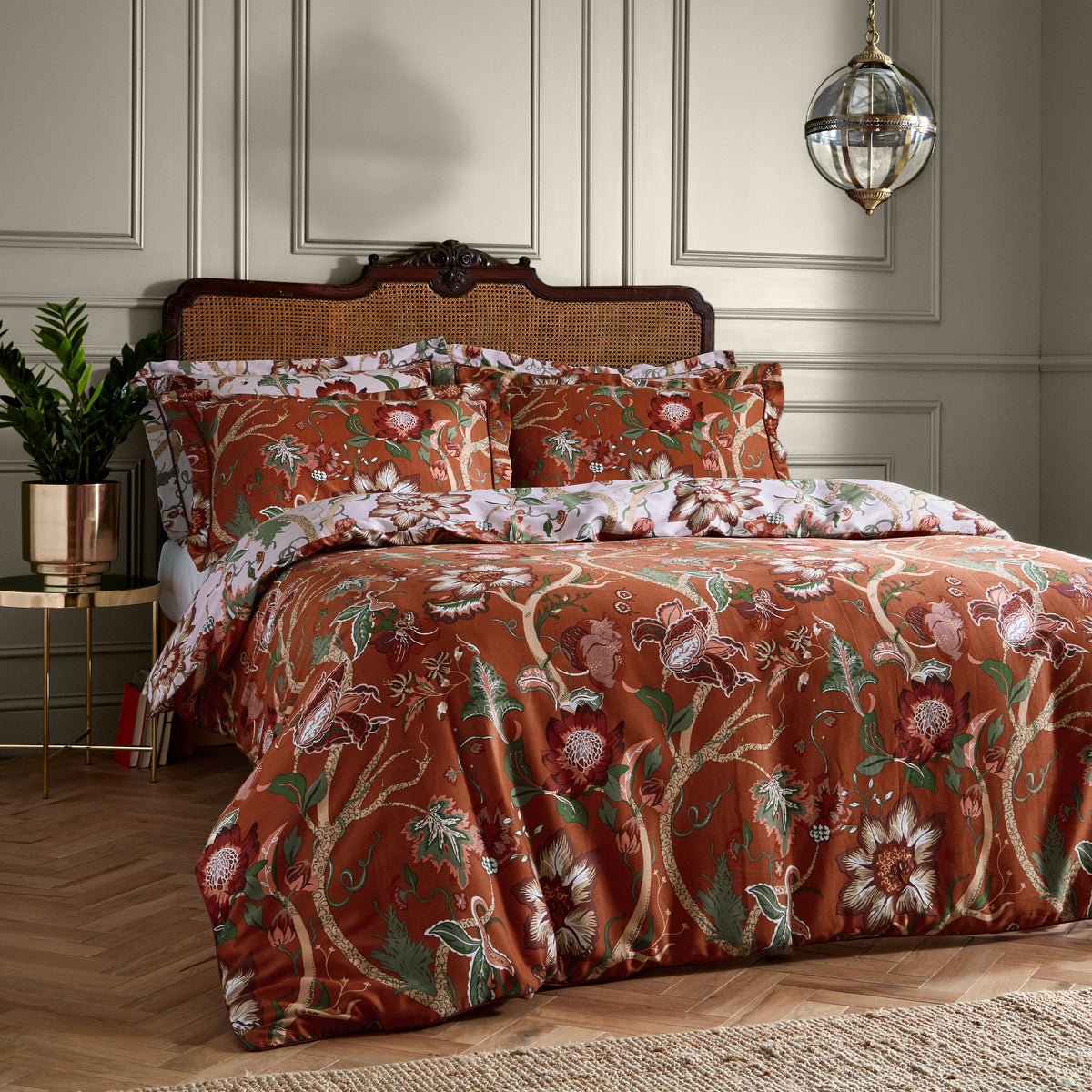 Lloyd Size Duvet Set | Single | Russet