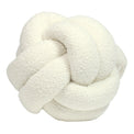 Lima Knot Filled Cushion | Ecru