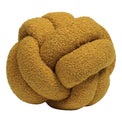 Lima Knot Filled Cushion | Saffron