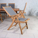 Broadway Acacia Wooden 6 Seat Garden Dining Set