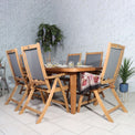 Broadway Acacia Wooden 6 Seat Garden Dining Set