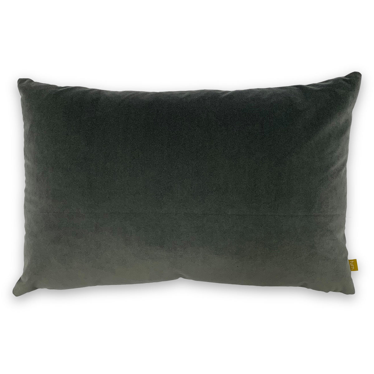 Beryl Polyester Cushion | Steel Grey