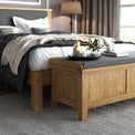 Broadway Oak Bed Frame