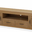 Abbey Grande 200cm Large TV Stand - Close Up of Mid Section