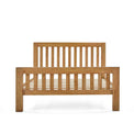 Abbey Grande Oak Bed Frame Double or King Size by  - Front on view