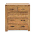 Abbey Grande Oak 2 Over 3 Chest of Drawers