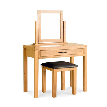 Abbey Waxed Oak Dressing Table Set