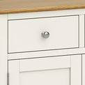 The Windsor Cream Mini Sideboard - Close Up of Drawer