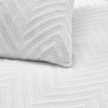 Chevron Tufted Cotton Duvet Set