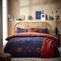 Nunki Duvet Set | Single | Bronze/Navy