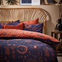 Nunki Duvet Set | Single | Bronze/Navy