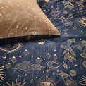 Nunki Duvet Set | Single | Gold/Navy