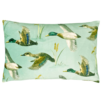 Country Duck Pond 60cm Polyester Velvet Cushion