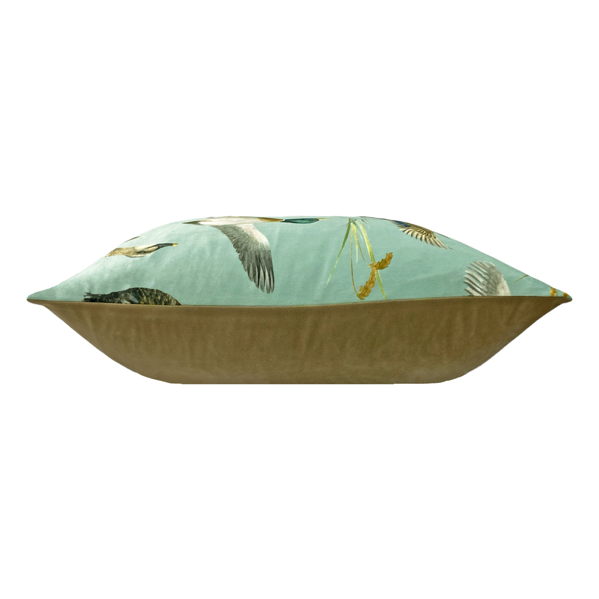 Country Duck Pond 43cm Polyester Velvet Cushion