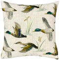 Country Duck Pond 43cm Polyester Linen Cushion