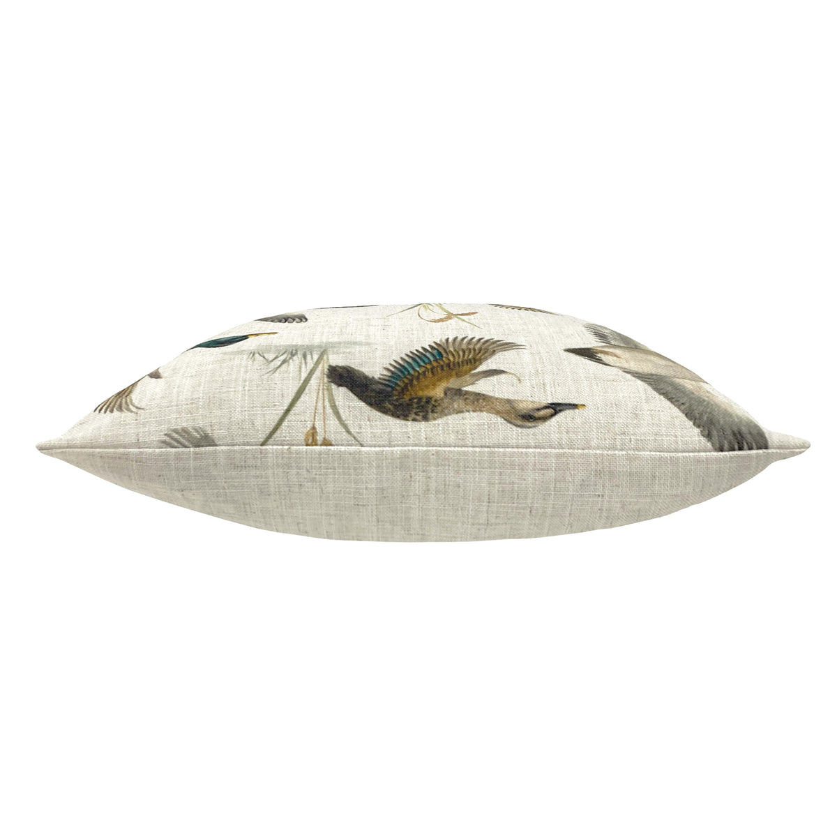 Country Duck Pond 43cm Polyester Linen Cushion