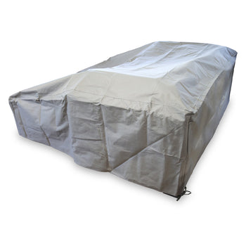 Double Sunlounger Grey Outdoor Furniture Heavy Duty Cover