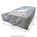 Double Sunlounger Grey Outdoor Furniture Heavy Duty Cover