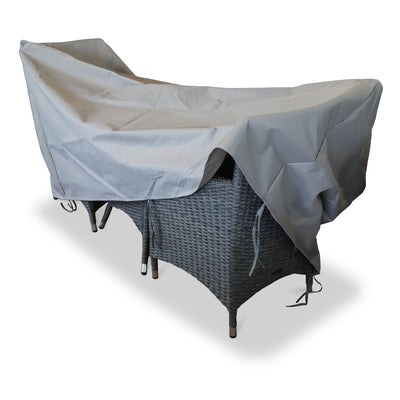 Bistro Set Grey Outdoor Furniture Heavy Duty Cover