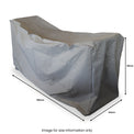 Bistro Set Grey Outdoor Furniture Heavy Duty Cover
