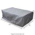 Grey Outdoor Furniture Heavy Duty Modular Table Cover