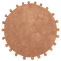 Circle Pom Pom 70cm Cotton Bath Mat