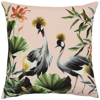 Cranes 43cm Reversible Outdoor Polyester Cushion