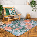 Cypressa Tropical Mosaic Outdoor / Indoor Rug 