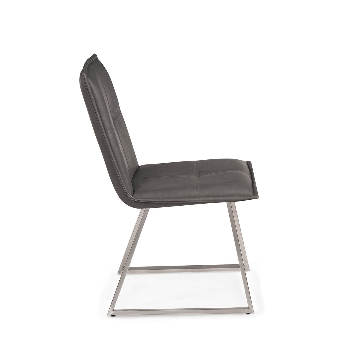 Lucca Dining Chair Stainless Steel