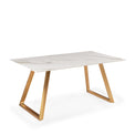 Amalfi 160cm Ceramic Dining Table by Roseland Furniture