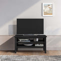 Elise Noir Black Acacia 90cm TV Unit for living room