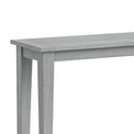 Elise Gris Grey Console Table close up of table top