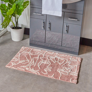 Everybody 80cm Abstract Cotton Bath Mat