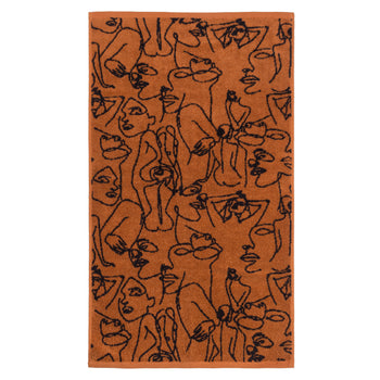 Everybody Abstract Cotton Hand / Bath Towel