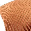 Evoke Geometric 45cm Polyester Velvet Cushion