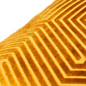Evoke Geometric 45cm Polyester Velvet Cushion