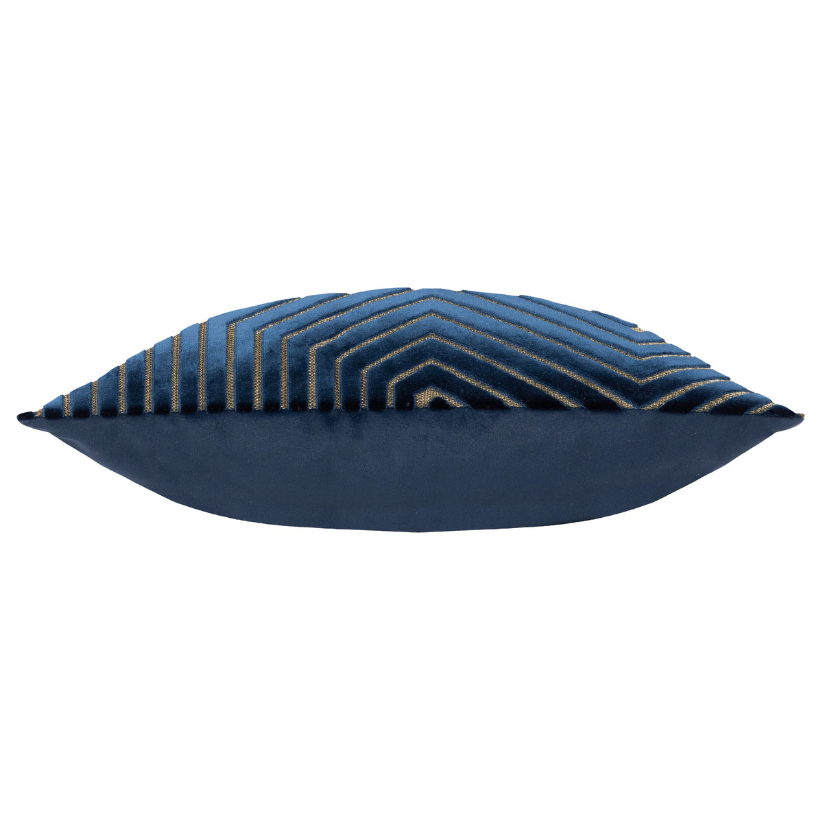 Evoke Geometric 45cm Polyester Velvet Cushion