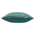 Evoke Geometric 45cm Polyester Velvet Cushion