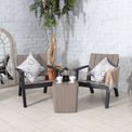 Faro 2 Seater Bistro Set with Coffee Table Lifestyle Setting