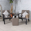 Faro 2 Seater Garden Bistro Set with Coffee Table