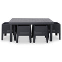 Faro 6 Seat Rectangle Garden Dining Set from Roseland Furniture