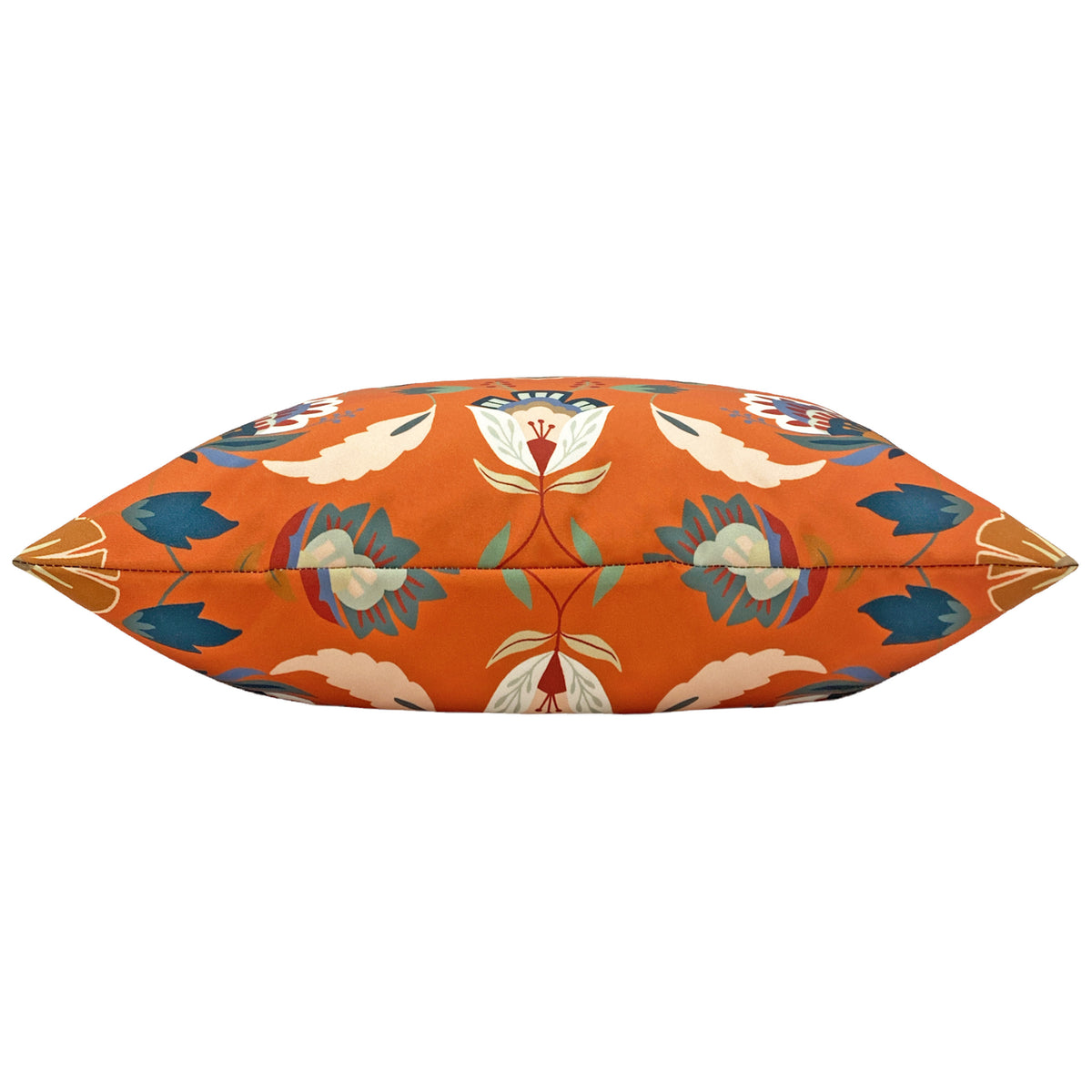 Folk Flora 43cm Reversible Outdoor Polyester Cushion