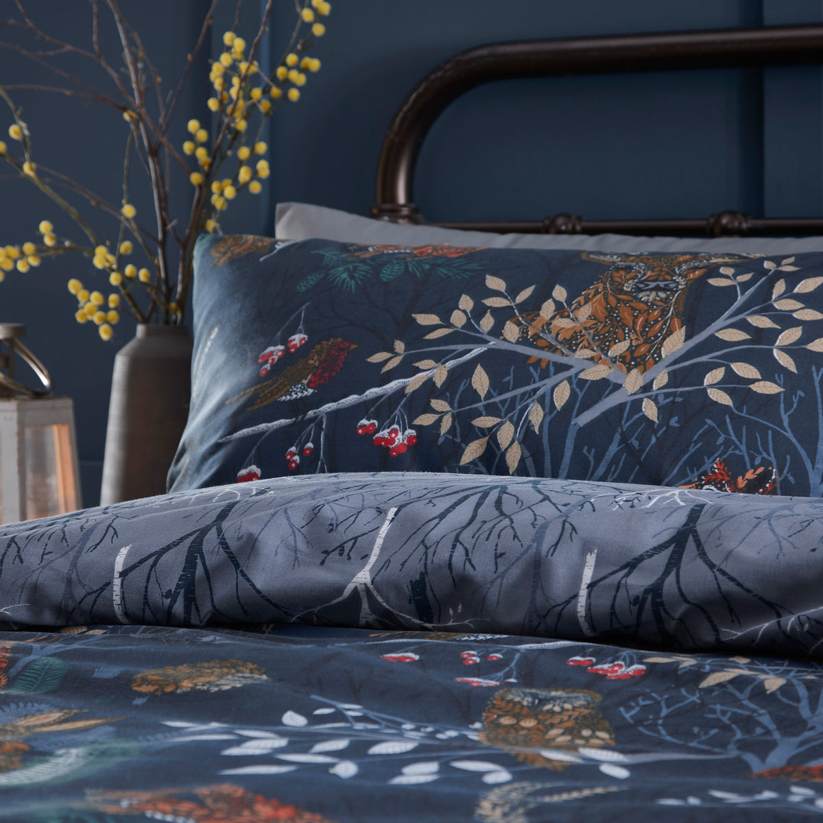 Anderson Fauna Duvet Set | Navy