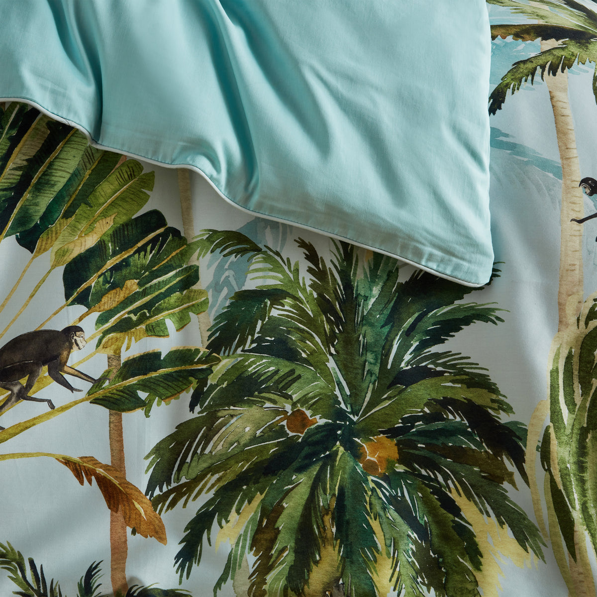 Forsteriana Palm & Jungle Cotton Duvet Set