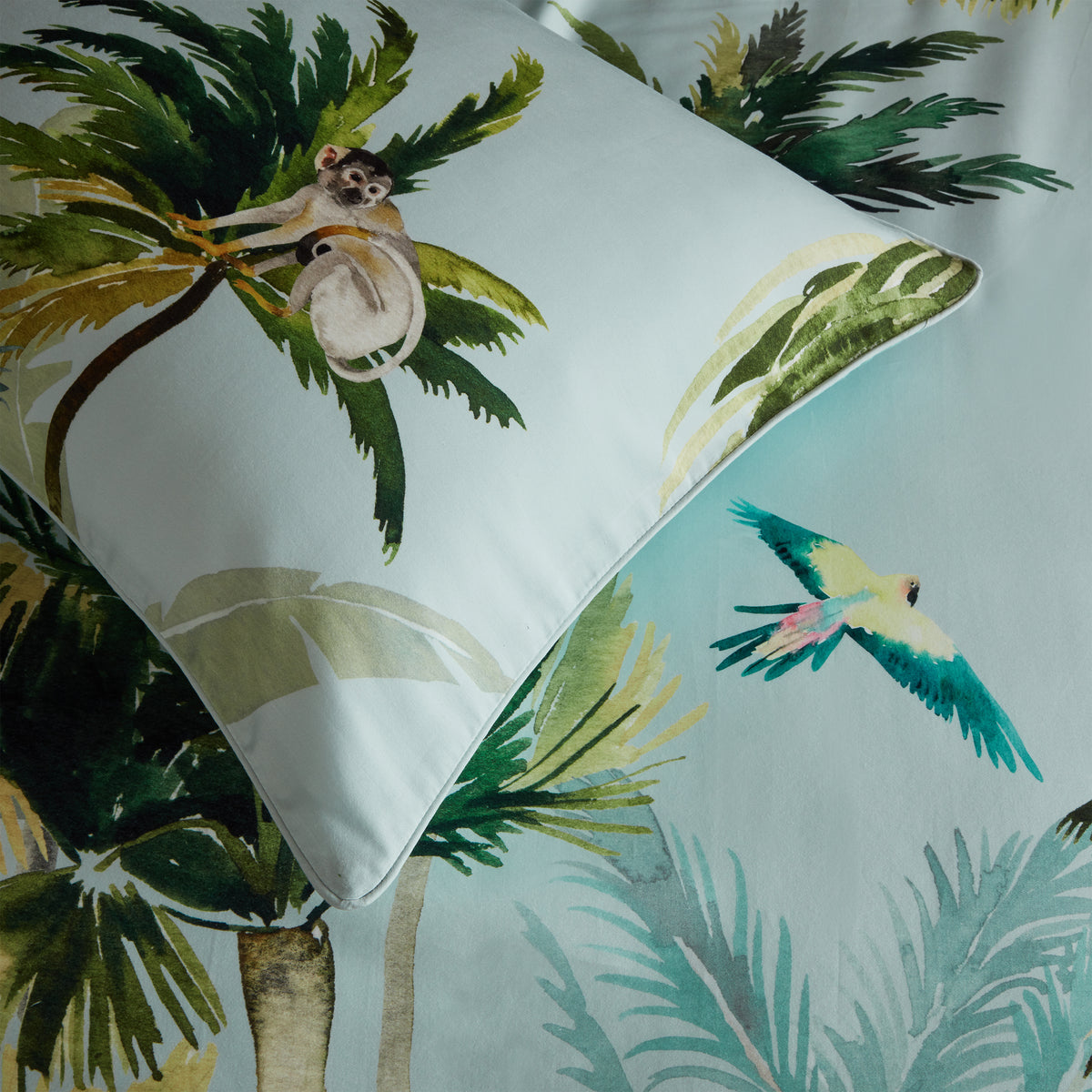 Forsteriana Palm & Jungle Cotton Duvet Set