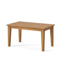Fran Oak Wooden Coffee Table from Roseland Furniture