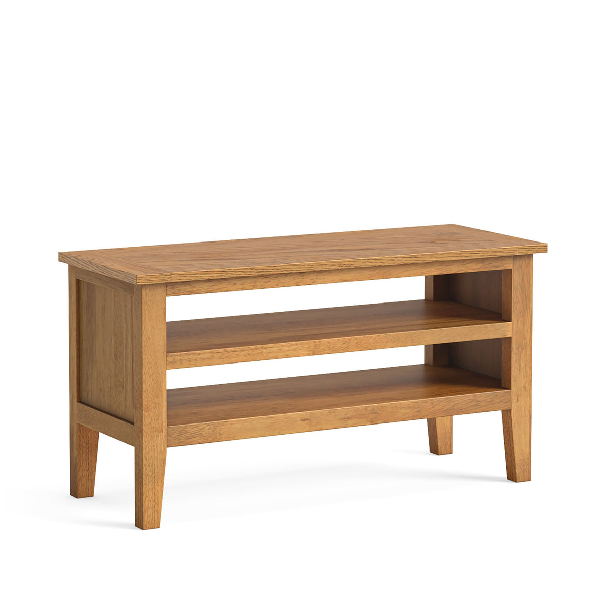 Fran Oak Small TV Unit from Roseland Furniture