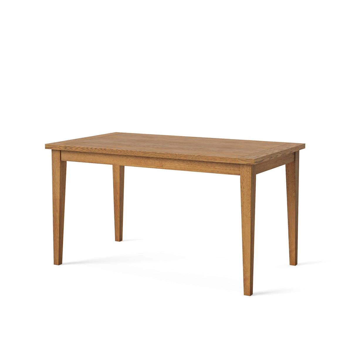 Fran Oak Wooden 120cm 4 Seater Dining Table