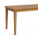 Fran Oak Fixed Dining Table 150cm