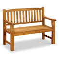 Turnbury Acacia 2 Seater Bench from Roseland Furniture